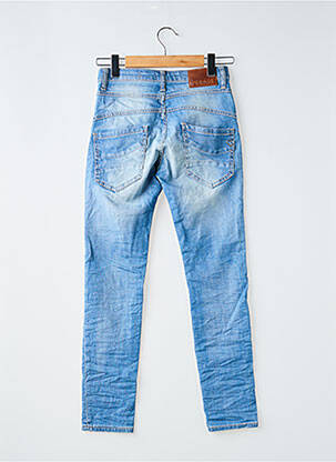 Jeans coupe slim stretch taille normale bleu PLEASE femme