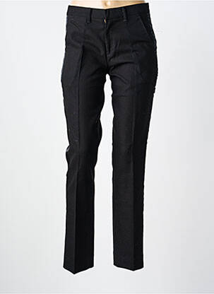 Pantalon chino broderie galons latéraux taille normale noir LEVI'S femme