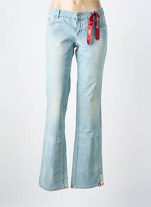 Jeans bootcut stretch taille basse bleu EDC BY ESPRIT femme