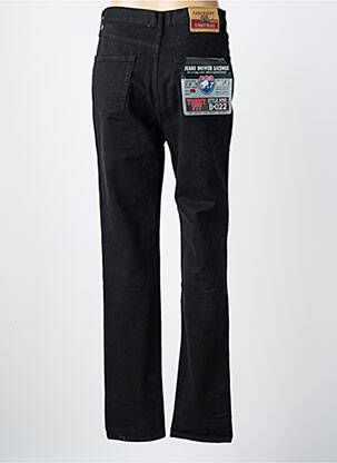 Jeans coupe droite stretch taille normale noir CEDIXSEPT femme