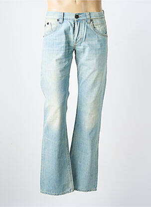 Jeans coupe droite fermeture boutonnée sur le devant taille normale bleu FREEMAN T.PORTER homme