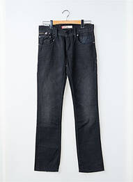 Jeans coupe droite fermeture boutonnée sur le devant taille normale bleu LEVIS homme