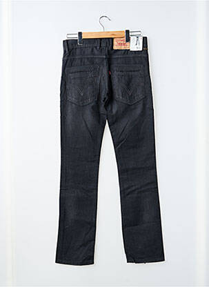 Jeans coupe droite fermeture boutonnée sur le devant taille normale bleu LEVIS homme