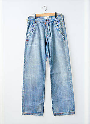 Jeans coupe droite stretch taille normale bleu ENERGIE homme