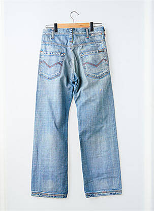 Jeans coupe droite stretch taille normale bleu ENERGIE homme