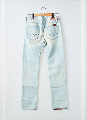 Jeans coupe slim fermeture boutonnée sur le devant taille normale bleu JAPAN RAGS homme