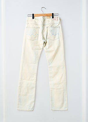 Jeans coupe slim fermeture boutonnée sur le devant taille normale bleu JAPAN RAGS homme