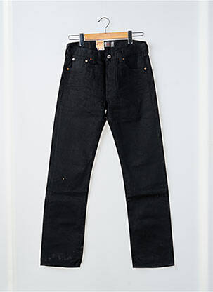 Jeans coupe droite fermeture boutonnée sur le devant taille normale noir LEVI'S homme