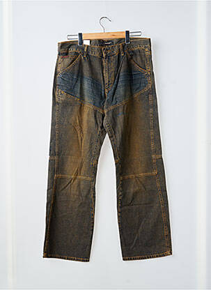 Jeans coupe droite stretch taille normale marron BLEND homme