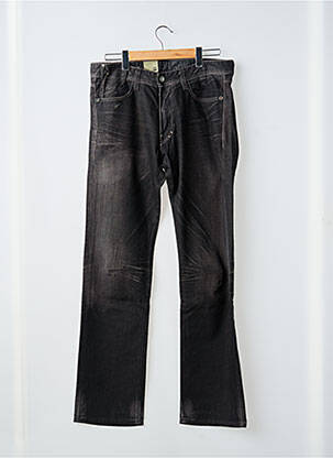 Jeans coupe droite fermeture boutonnée sur le devant taille normale noir G STAR homme