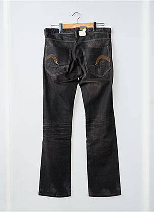 Jeans coupe droite fermeture boutonnée sur le devant taille normale noir G STAR homme