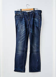Jeans coupe droite stretch taille normale bleu FREEMAN T.PORTER homme