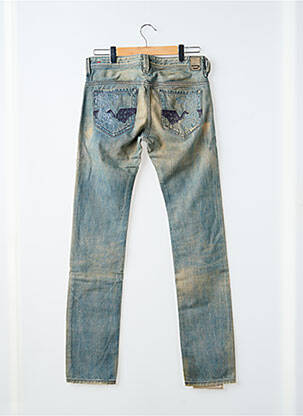 Jeans coupe slim stretch taille normale bleu DIESEL homme