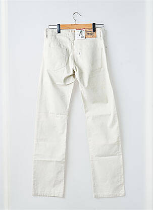 Jeans coupe slim poches taille normale beige LEVIS homme