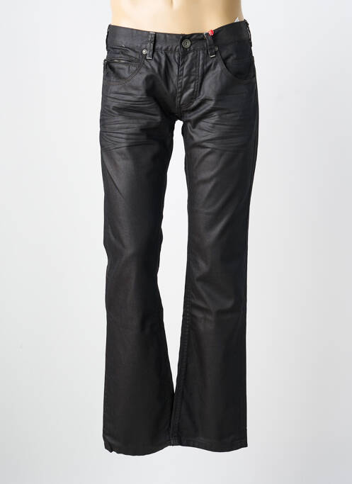 Pantalon droit stretch taille normale noir FREEMAN T.PORTER homme
