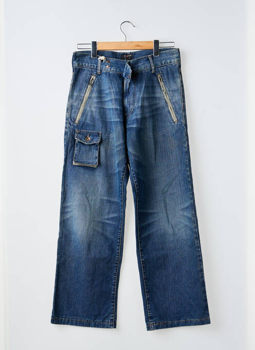 Jeans coupe large stretch taille normale bleu ENERGIE homme