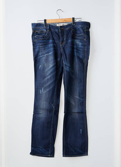 Jeans coupe droite bleu FREEMAN T.PORTER homme