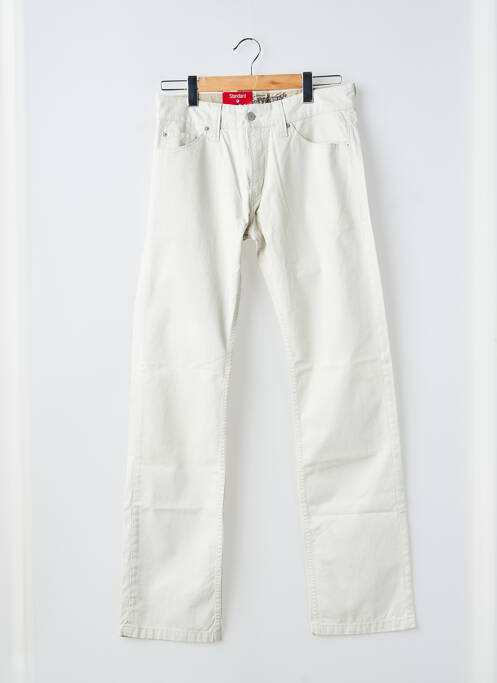 Jeans coupe slim beige LEVIS homme