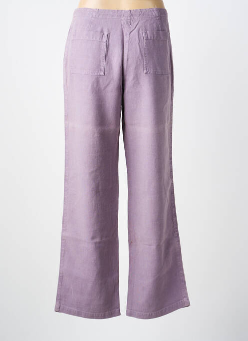 Pantalon large violet BENSIMON femme
