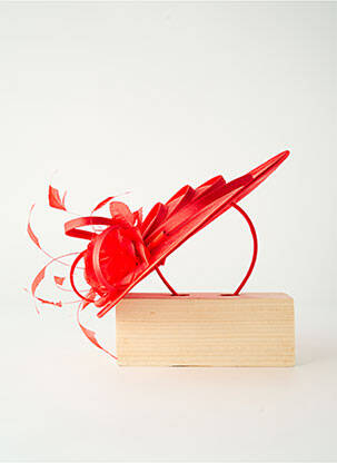 Chapeau sélection tenue de soirée rouge MADDOX femme