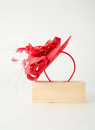 Chapeau sélection tenue de soirée rouge MADDOX femme