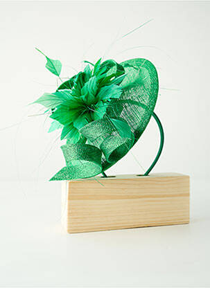 Chapeau sélection tenue de soirée vert MADDOX femme