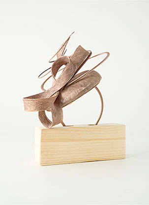 Chapeau sélection tenue de soirée marron MADDOX femme