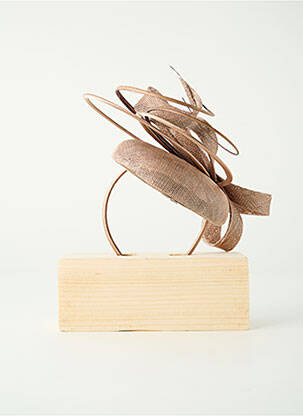 Chapeau sélection tenue de soirée marron MADDOX femme