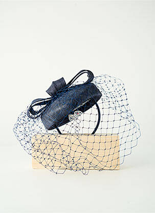 Chapeau sélection tenue de soirée bleu MADDOX femme