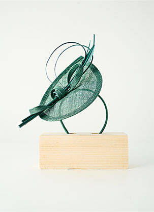 Chapeau sélection tenue de soirée vert MADDOX femme