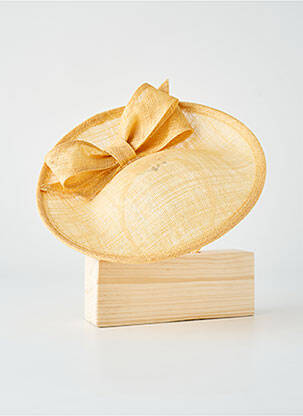 Chapeau sélection tenue de soirée jaune MADDOX femme