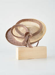 Chapeau sélection tenue de soirée beige MADDOX femme