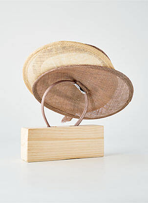 Chapeau sélection tenue de soirée beige MADDOX femme