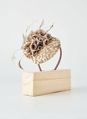 Chapeau sélection tenue de soirée beige MADDOX femme