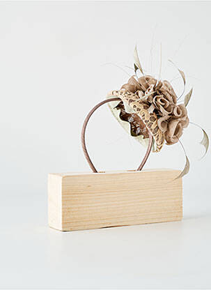 Chapeau sélection tenue de soirée beige MADDOX femme