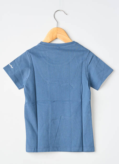 T-shirt bleu MA LOCOMOTION garçon