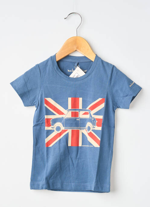 T-shirt bleu MA LOCOMOTION garçon