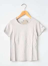 T-shirt coupe droite manches courtes gris MA LOCOMOTION garcon