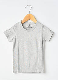 T-shirt coupe droite manches courtes gris MA LOCOMOTION garcon