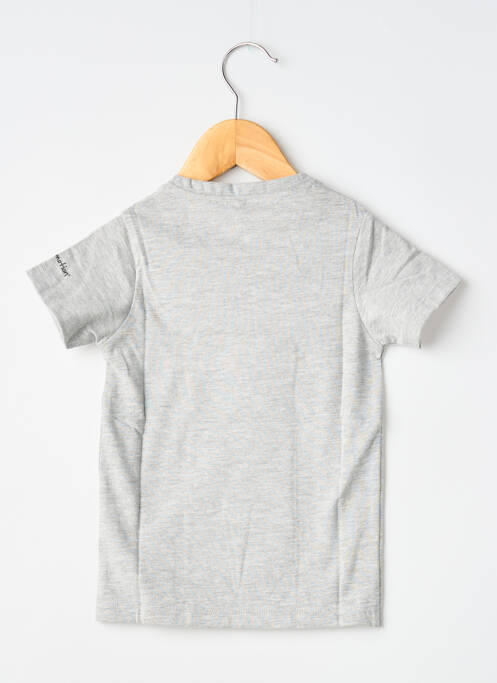 T-shirt gris MA LOCOMOTION garçon