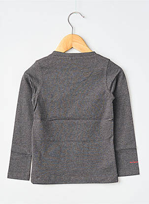 T-shirt manches longues manches longues gris MA LOCOMOTION garçon