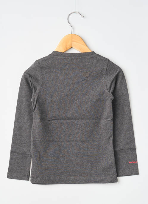 T-shirt gris MA LOCOMOTION garçon