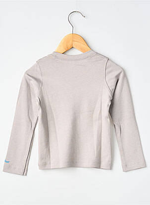 T-shirt manches longues manches longues gris MA LOCOMOTION garçon