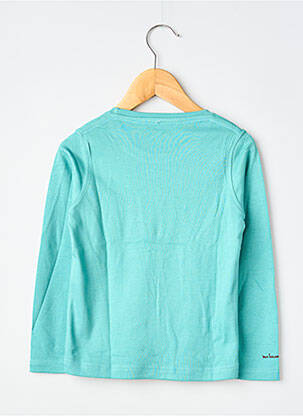 T-shirt manches longues manches longues bleu MA LOCOMOTION garçon