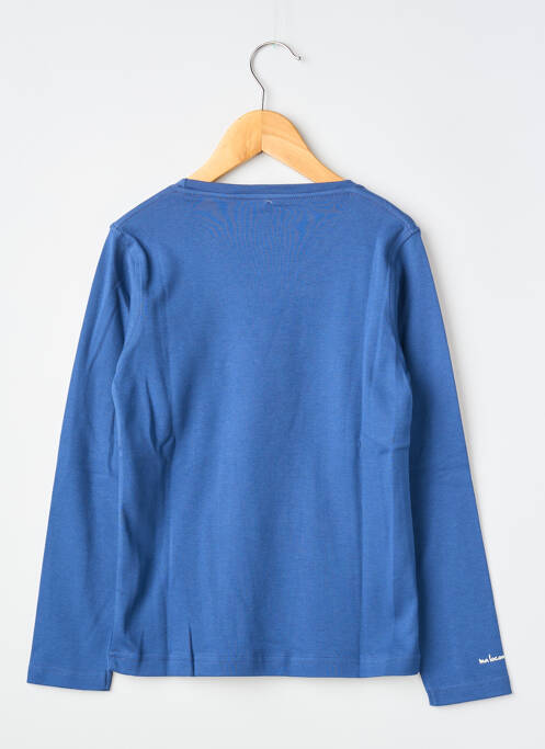 T-shirt manches longues manches longues bleu MA LOCOMOTION garcon