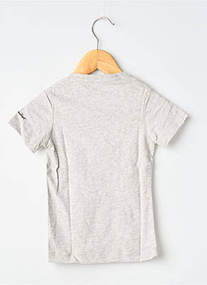 T-shirt sérigraphie floquée manches courtes gris MA LOCOMOTION garçon