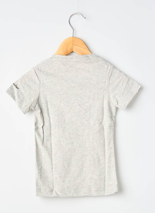 T-shirt gris MA LOCOMOTION garçon