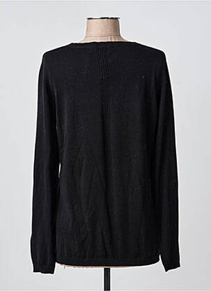 Pull coupe droite manches longues noir CECIL femme