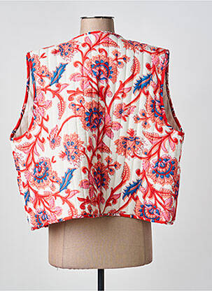 Veste casual coupe droite rose C'EST BEAU LA VIE femme