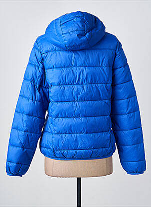 Doudoune poches a capuche bleu B.YOUNG femme